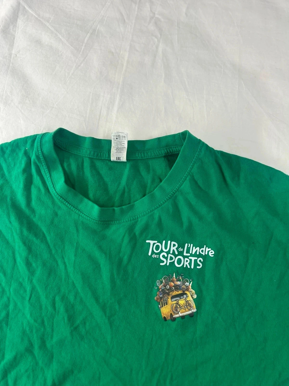 Vintage advertising green t-shirt – photo 4